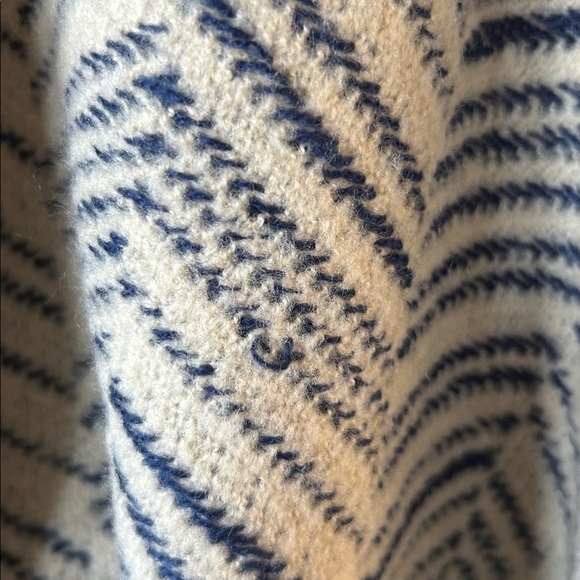 Max sport women’s S/M blue cream, oversize style cardigan​​ - Picture 7 of 8